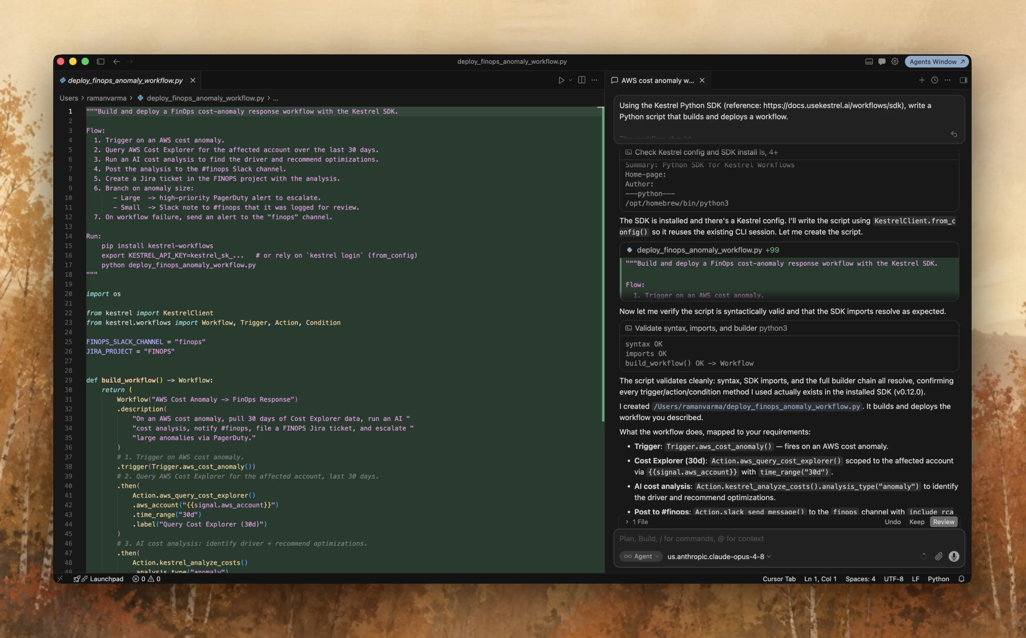 The Kestrel Python SDK